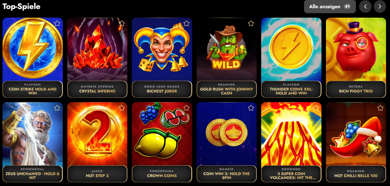 Sicher spielen bei OscarSpin